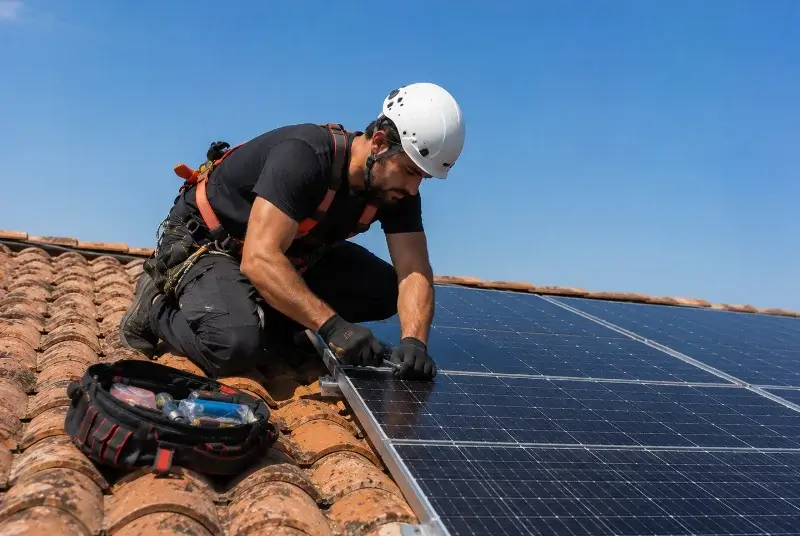 Maintenance et monitoring de panneaux solaires à Lully